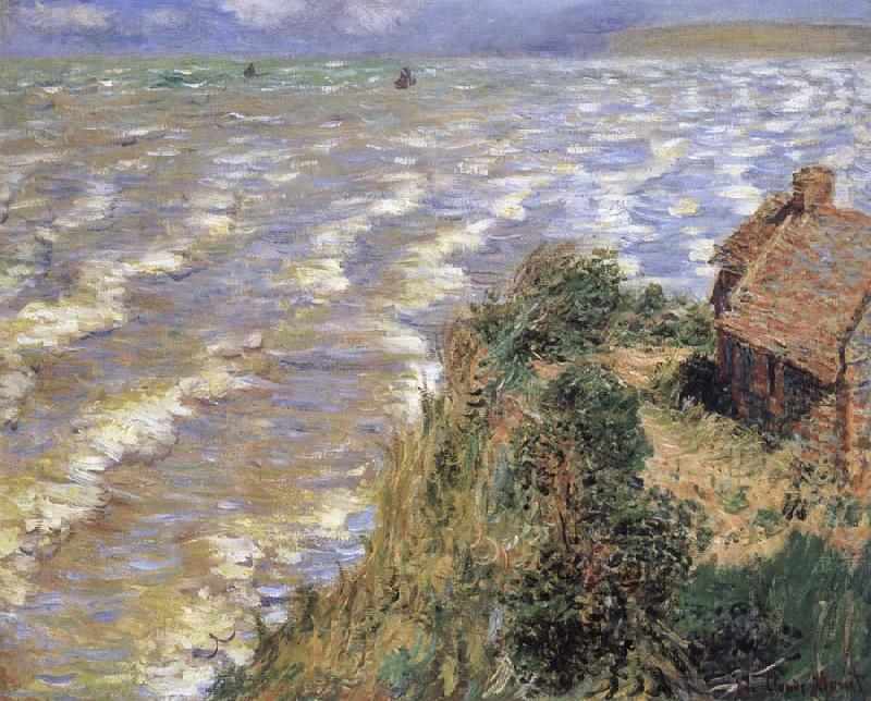 Claude Monet Customs House at Varengeville china oil painting image